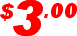 $3.00